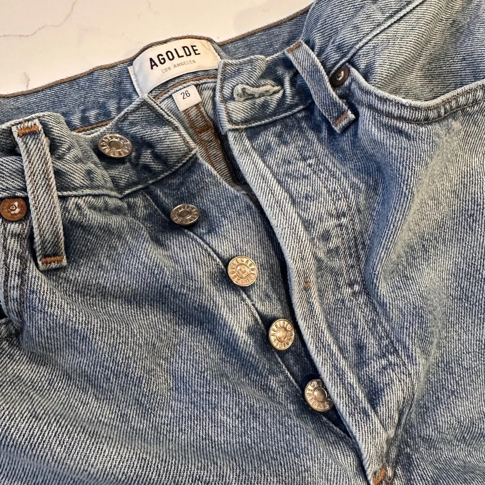 Agolde Riley High Rise Jeans - Picture 2 of 8